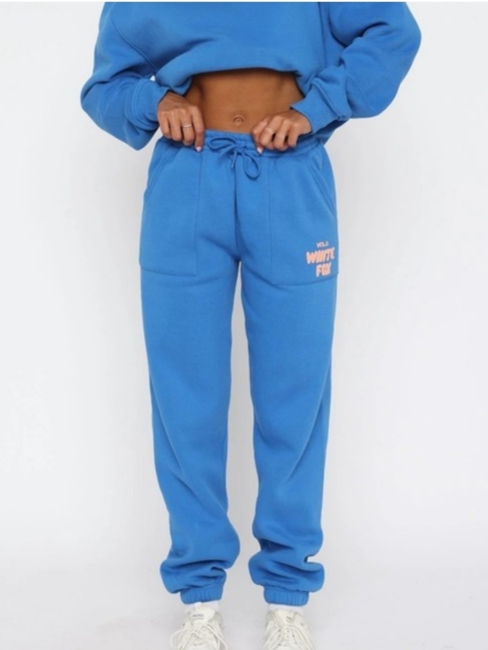 White Fox Boutique Offstage Sweatpants Azure Size XXS